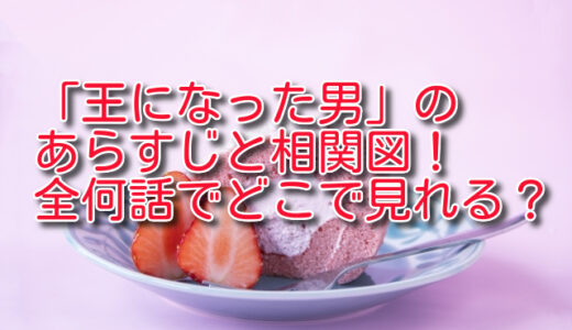 王になった男のあらすじと相関図！全何話でどこで見れる？